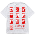 AKATSUKI-INSPIRED-OVERSIZED T-SHIRT-100% COTTON