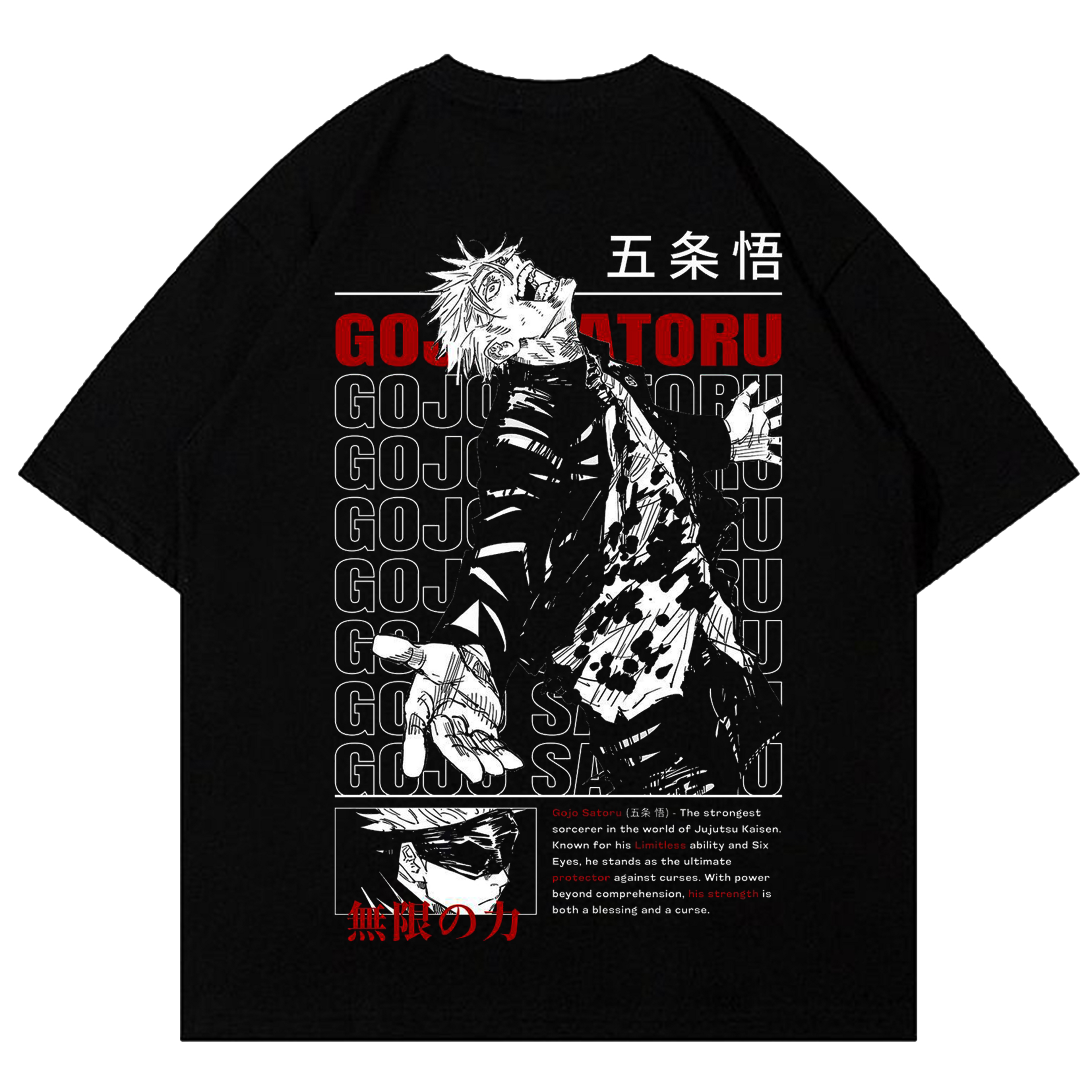 GOJO SATORU INSPIRED T-SHIRT
