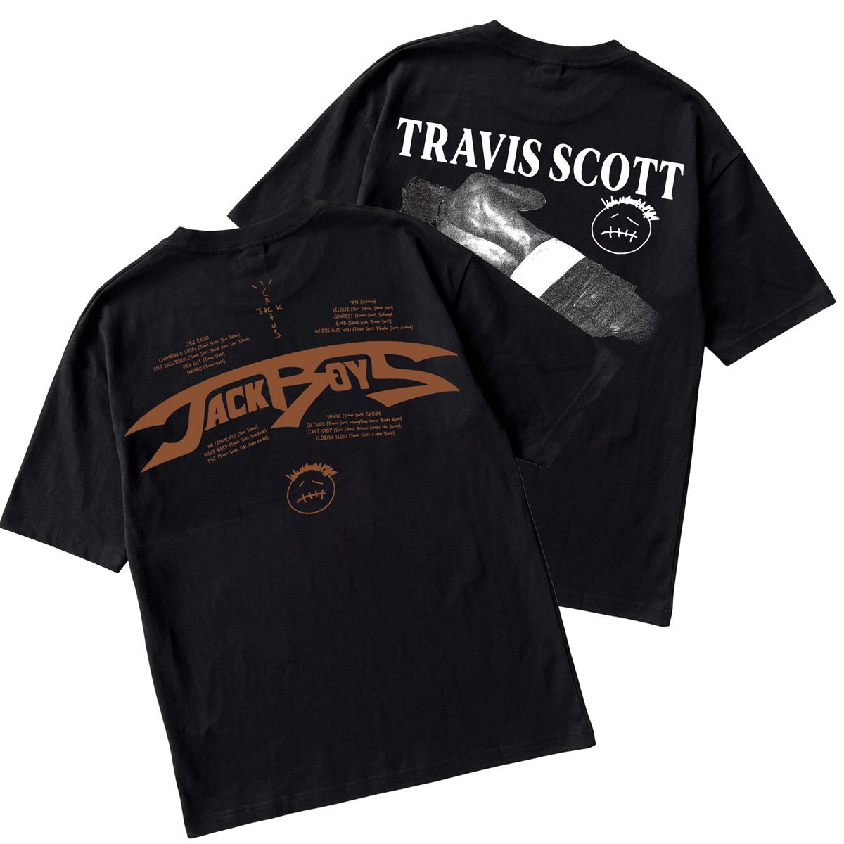 TRAVIS PACK — 2 OVERSIZED TEES