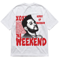 THE WEEKND-INSPIRED-OVERSIZED T-SHIRT-100% COTTON
